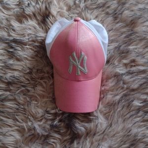 Youth Womens'Hat new york pink /white🔥